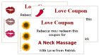 Custom Love Coupons
