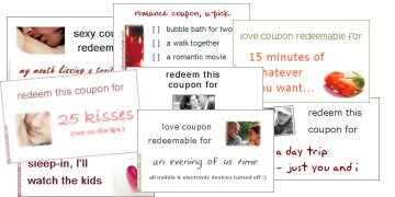 Printable Love Coupon Samples